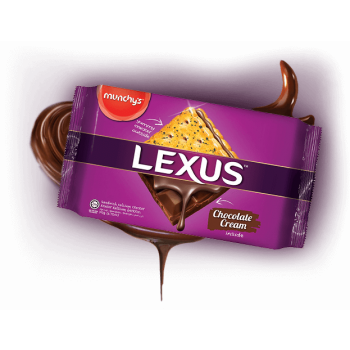 Munchy's lexus chocolate cream biscuit